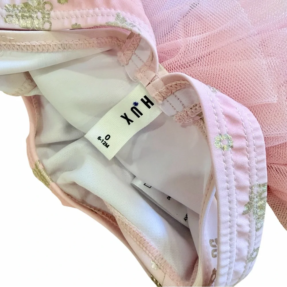 Huxbaby Tulle Fairy Bunny Ballet Swimsuit - Rainbow Size 6-12M‎